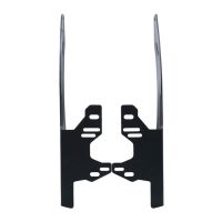 roof rack GPR TECH compatible with  Honda Crf 300 L / Rally 2021/2024 e5 GPR TECH Specific roof rack Top Case ALPITECH 45 LT Including black aluminum roof rack