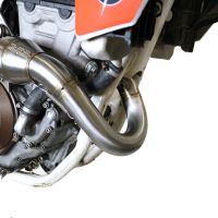 Exhaust compatible with Ktm 350 SXF 2016-2018, Pentacross FULL Titanium, Full system exhaust, including removable db killer/spark arrestor 