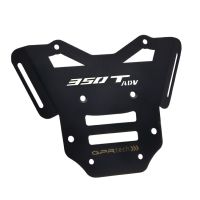 Top case GPR TECH compatible with  Zontes 350 T1 ADV 2022/2024 e5 GPR TECH Top case in aluminum, silver color with specific plate included Capacity 35 LT.