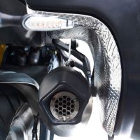 Exhaust compatible with Ducati Multistrada V4 S 2022-2024, GP Evo4 Titanium, Slip-on exhaust including removable db killer and link pipe 