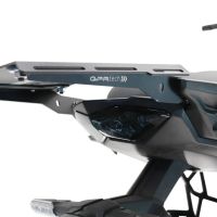 GPR TECH compatible with  Kawasaki Versys 650 2023/2024 e5 plus GPR TECH SPECIFIC PLATE IN TITANIUM TOP CASE-ALPITECH 35/55 LT compatible with original luggage rack,titanium made with 4 anchor points