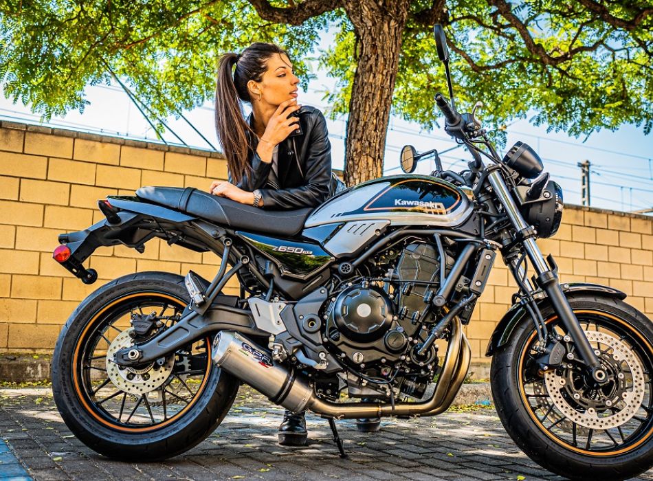 GPR exhaust compatible with Kawasaki Z650RS 2021-2023