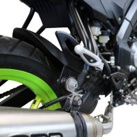 Exhaust compatible with Keeway Rkf 125 2018-2020, Deeptone Inox, Full system exhaust, including removable db killer 