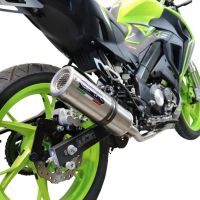 Exhaust compatible with Keeway Rkf 125 2018-2020, M3 Inox , Full system exhaust, including removable db killer 