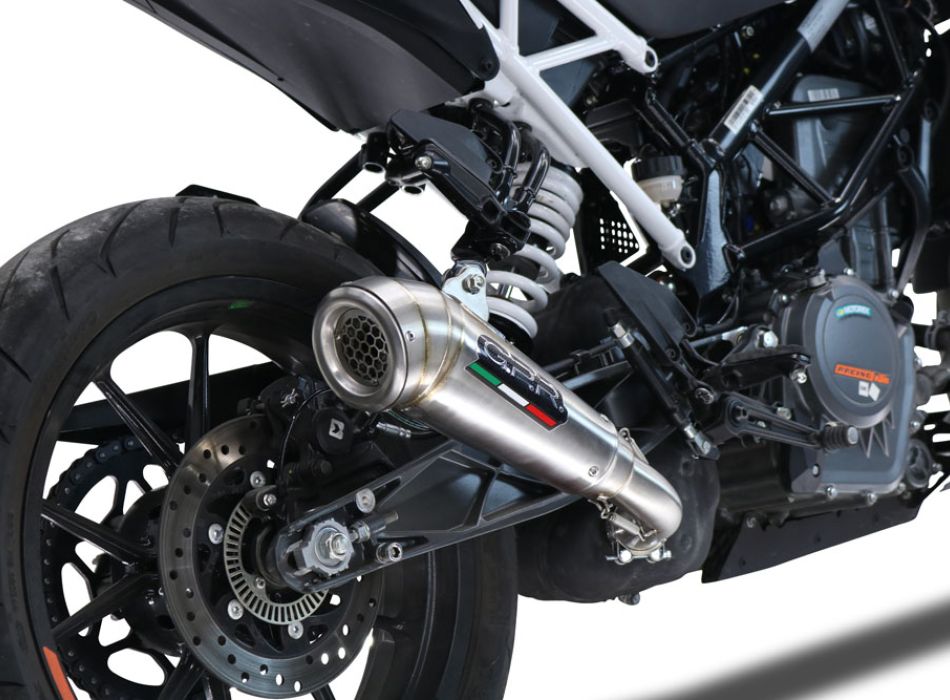 Ktm rc 125 gpr exhaust top