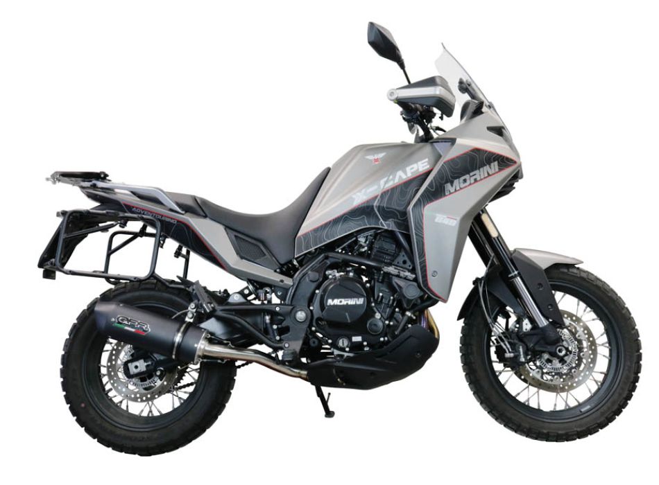 GPR exhaust compatible with Moto Morini X-CAPE 650 2021-2024