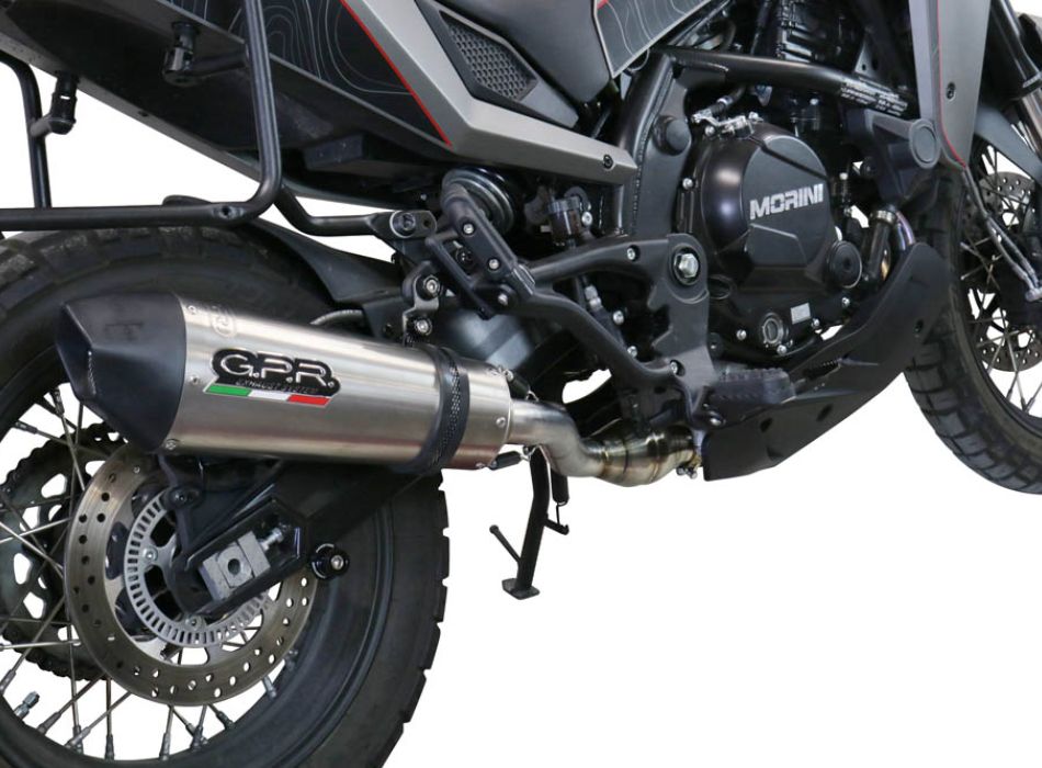 Exhaust compatible with Moto Morini X-CAPE 650 2021-2024