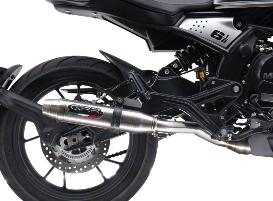 GPR exhaust compatible with Moto Morini Seiemmezzo Scr 2022