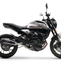 Exhaust compatible with Moto Morini Seiemmezzo Str 2022-2024, Gpe Ann. Poppy, Mid-Full system exhaust including removable db killer 