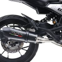 Exhaust compatible with Moto Morini Seiemmezzo Str 2022-2024, Gpe Ann. Poppy, Mid-Full system exhaust including removable db killer 