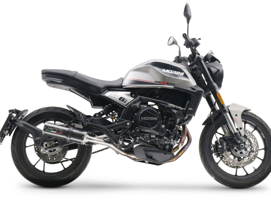 Exhaust compatible with Moto Morini Seiemmezzo Scr 2022-2024