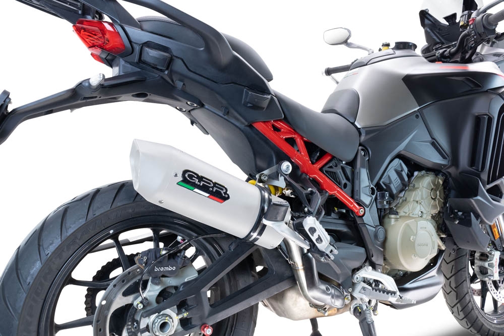 Ducati multistrada v4 exhaust on sale