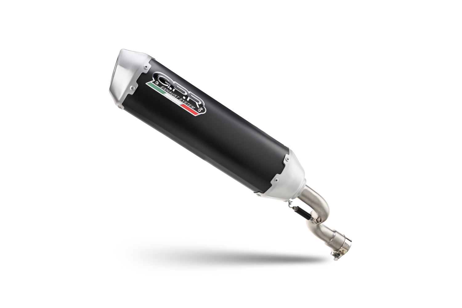 Exhaust compatible with Zontes E 125 2023-2024, Pentascooter, Full system exhaust, including removable db killer 