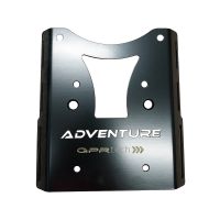 GPR TECH compatible with  Ktm SMT 890 2023/2024 e5 GPR TECH Specific fitting plate Top Case ALPITECH 55 LT compatible with original luggage rack,stainless steel made with 4 anchor points