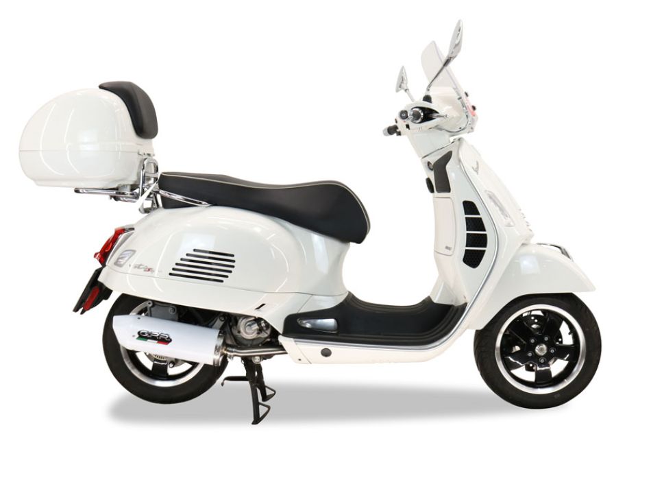 Exhaust compatible with Piaggio Vespa 300 Gts - Gtv Exhaust compatible with Piaggio Vespa 300 Gts - Gtv