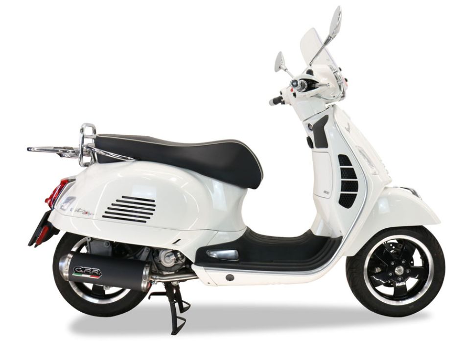 Exhaust compatible with Piaggio Vespa Granturismo 200 2003-2007 