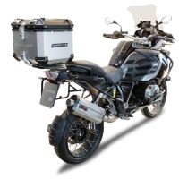Top case GPR TECH compatible with  Bmw R 1200 Gs Adventure 2014/2016 e3 GPR TECH Top case in aluminum, silver color with specific plate included Capacity 45 LT.