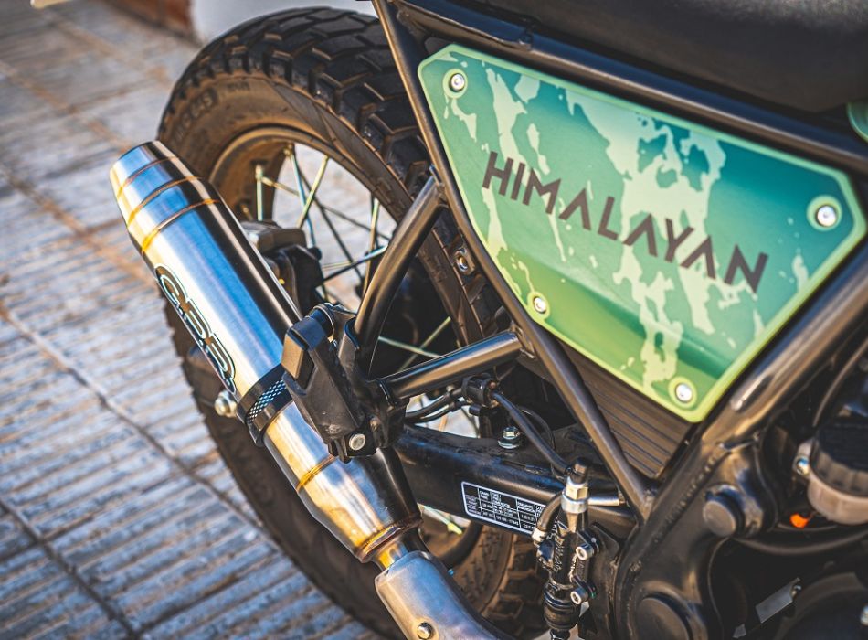 Royal enfield himalayan off road exhaust cheap