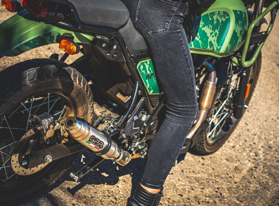 Royal enfield himalayan off road exhaust cheap