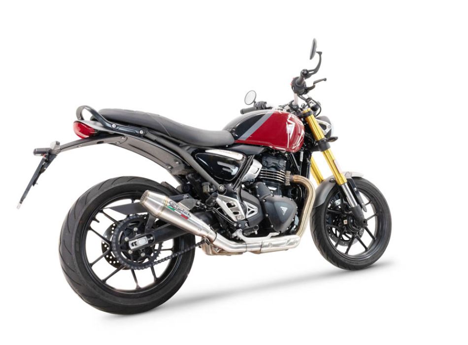 Exhaust compatible with Triumph Speed 400 2023-2025