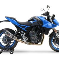 Exhaust compatible with Suzuki Gsx-8S 2022-2024, Gpe Ann. titanium, Full system exhaust, including removable db killer 