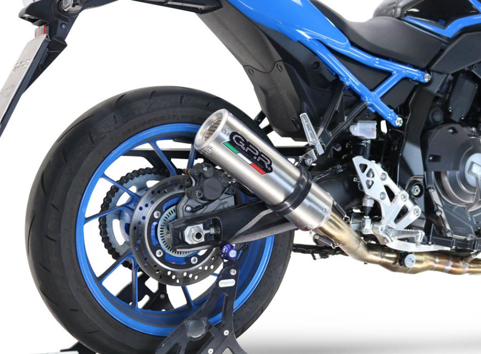 GPR exhaust compatible with Suzuki Gsx-8S 2022-2024, M3 Inox