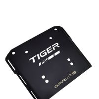 GPR TECH compatible with  Triumph Tiger 1200 explorer 2017/2021 e4 GPR TECH Specific fitting plate Top Case ALPITECH 55 LT compatible with original luggage rack,stainless steel made with 4 anchor points