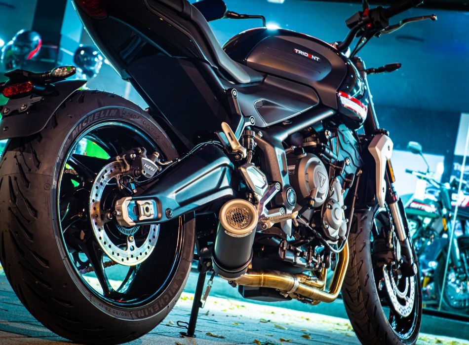 G.P.Rフルシステムマフラー M3トライデント660マフラー2021-2024 GPR exhaust compatible with Triumph Trident 660 2021-2024