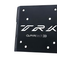 GPR TECH compatible with  Benelli Trk 251 2019/2023 GPR TECH Specific fitting plate Top Case ALPITECH 35 LT compatible with original luggage rack,stainless steel made with 4 anchor points