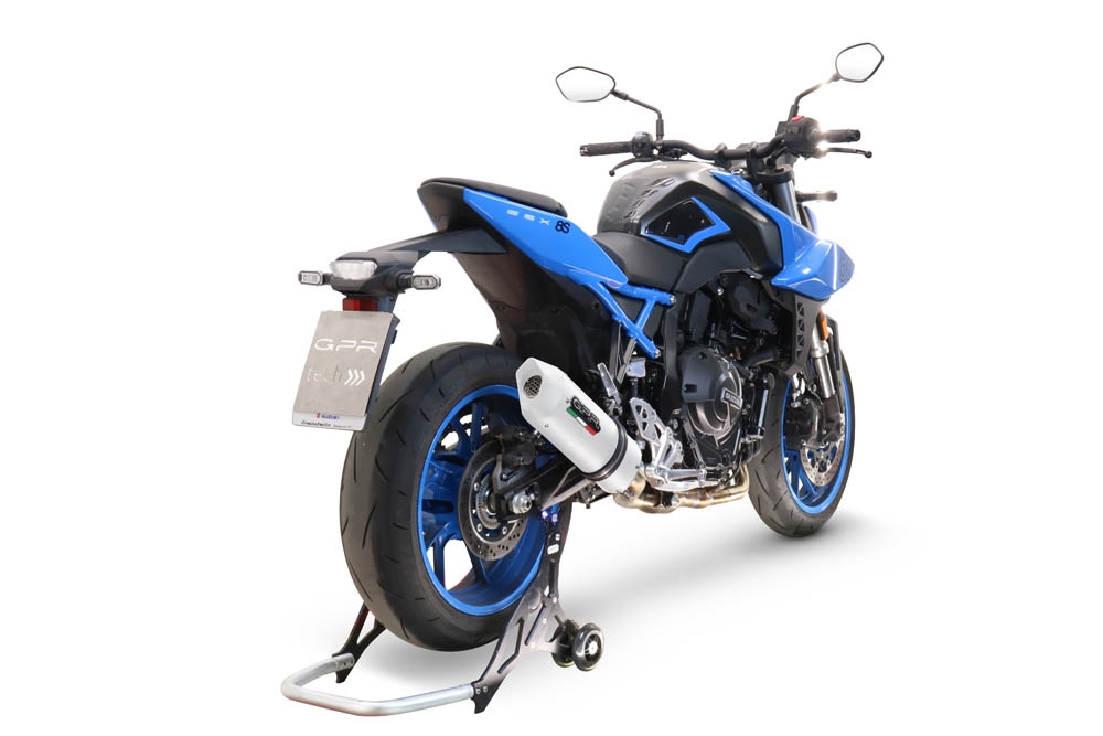 GPR exhaust compatible with  Suzuki Gsx-8R 2022-2024, Albus Evo4, Full system exhaust including removable db killer and catalyst, EPA-compliant 