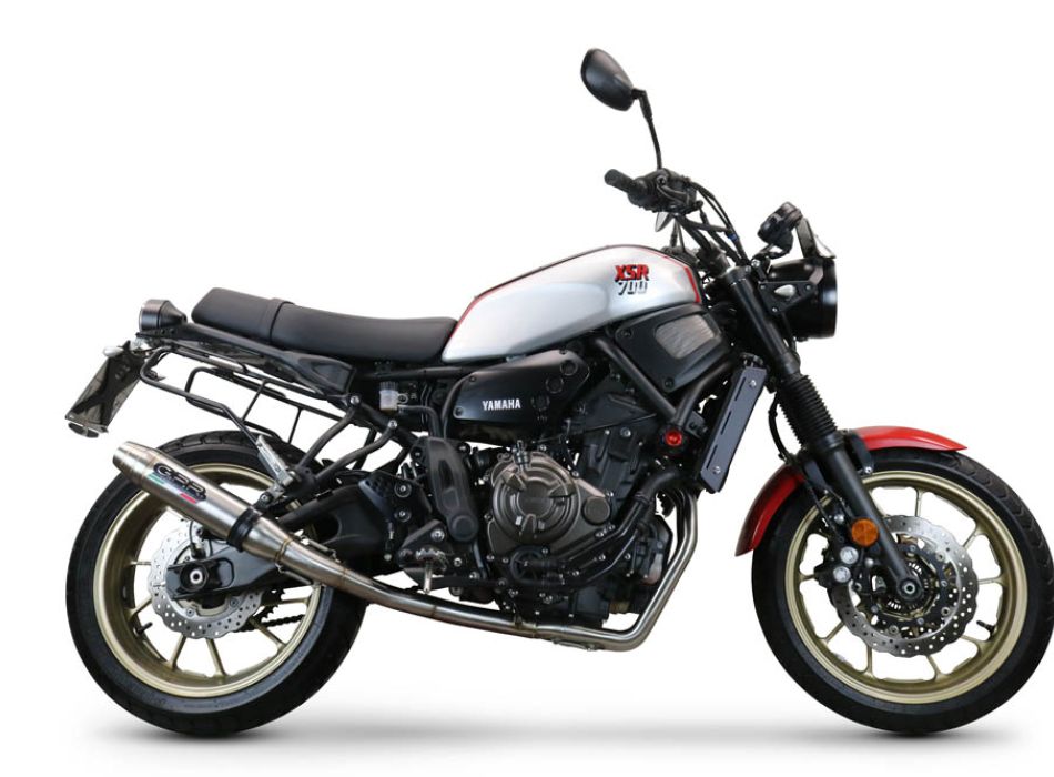 XSR700　ローダウンシート新品　Y'S GEAR GPR exhaust compatible with Yamaha XSR700 2021-2024