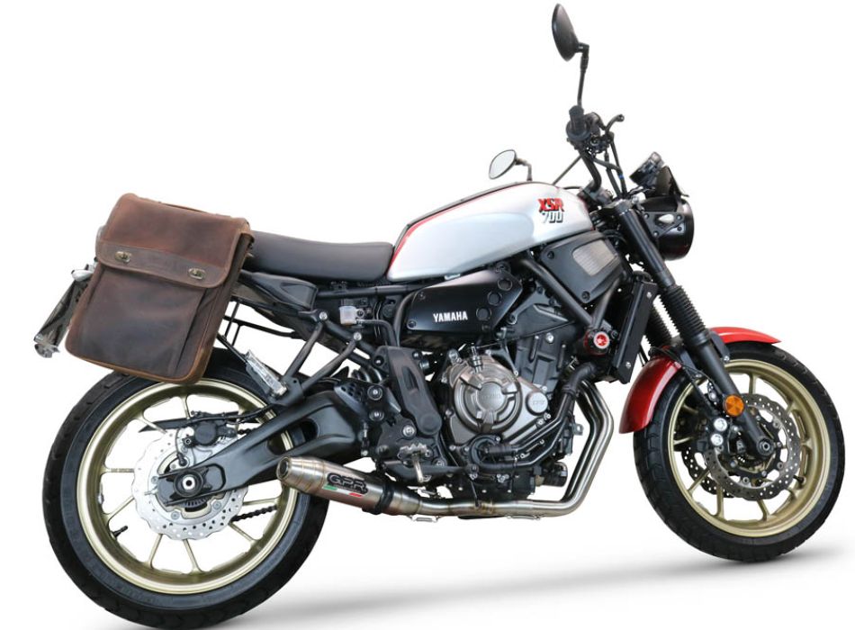 Yamaha xsr700 aftermarket exhaust on sale