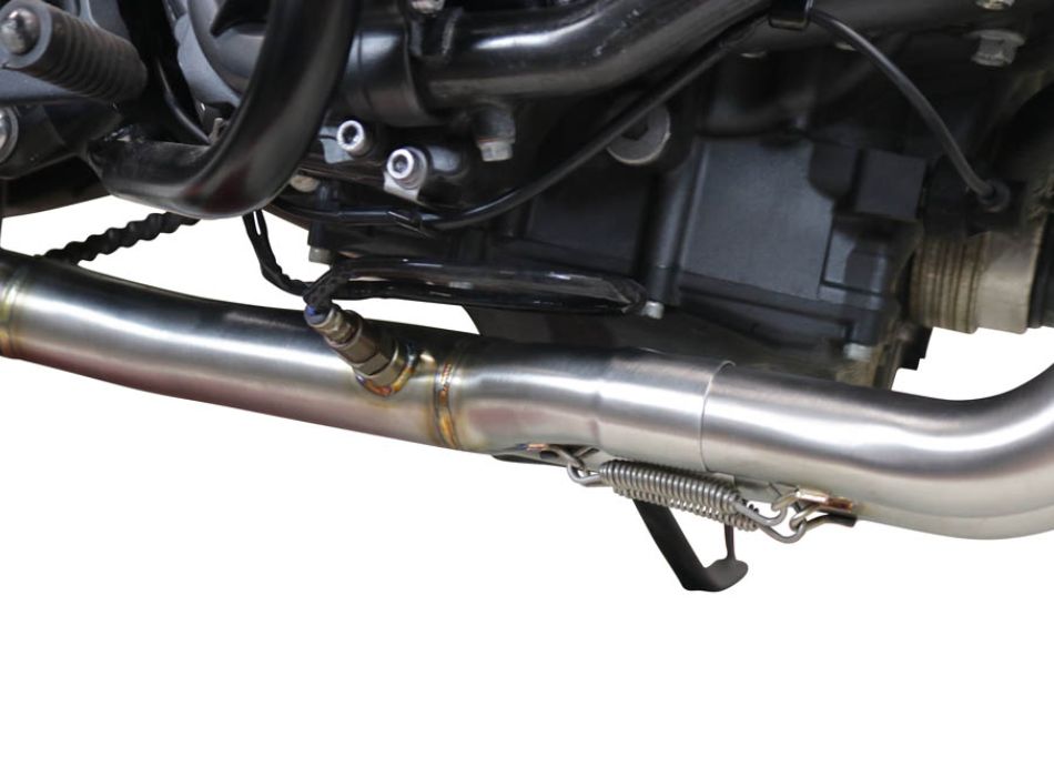 Exhaust compatible with Yamaha FZ-7 MT07 2021-2024, M3 Black