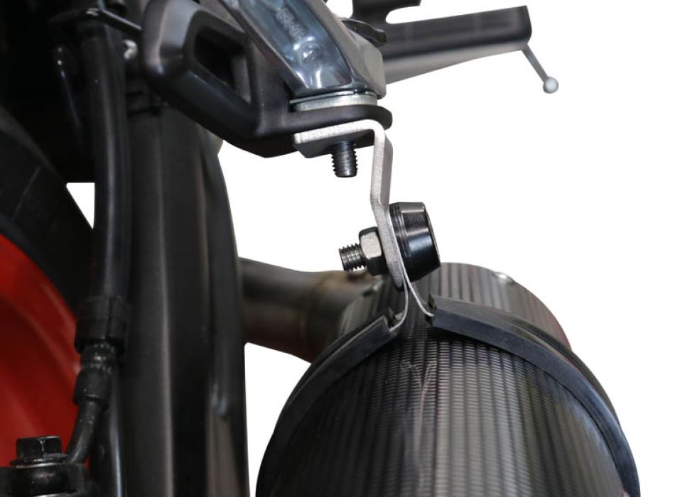 GPR exhaust compatible with Yamaha FZ-7 MT07 2021-2024, Satinox