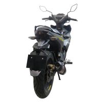 Exhaust compatible with Yamaha Sniper 150 2021-2022, Furore Nero, Full system exhaust, including removable db killer 