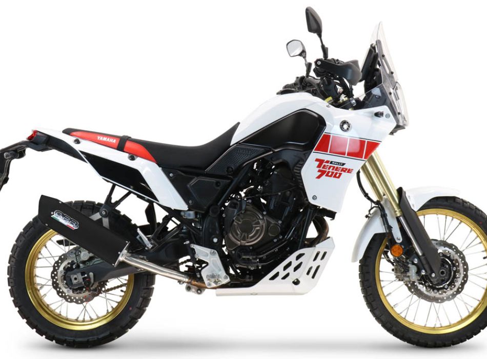 Yamaha tenere 700 slip on exhaust clearance