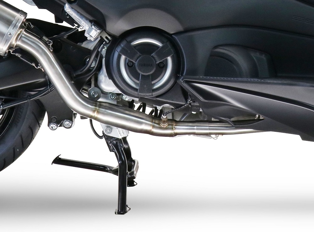 Exhaust compatible with Yamaha T-Max 560 2020-2021, Gpe Ann. Poppy, Full system exhaust, including removable db killer 