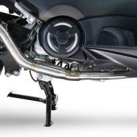 Exhaust compatible with Yamaha T-Max 560 2020-2021, Gpe Ann. Poppy, Full system exhaust, including removable db killer 