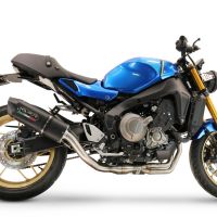 Exhaust compatible with Yamaha XSR900 2022-2024, Furore Evo4 Nero, Full system exhaust, including removable db killer 