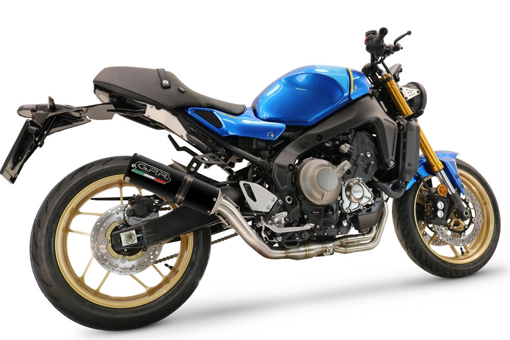 Exhaust compatible with Yamaha XSR900 2022-2024, M3 Black