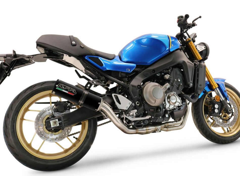 Exhaust compatible with Yamaha XSR900 2022-2024, M3 Black