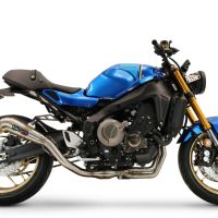 Exhaust compatible with Yamaha XSR900 2022-2024, Powercone Evo, Full system exhaust, including removable db killer 