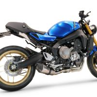 Exhaust compatible with Yamaha XSR900 2016-2021, Gpe Ann. titanium, Full system exhaust, including removable db killer 