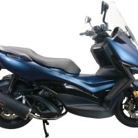 Exhaust compatible with Zontes M 310 2021-2024, Evo4 Road Inox, Full system exhaust, including removable db killer 