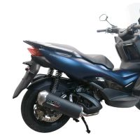 Exhaust compatible with Zontes M 310 2021-2024, Evo4 Road Inox, Full system exhaust, including removable db killer 