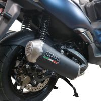 Exhaust compatible with Zontes M 310 2021-2024, Evo4 Road Inox, Full system exhaust, including removable db killer 