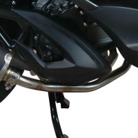 Exhaust compatible with Zontes M 310 2021-2024, Evo4 Road Inox, Full system exhaust, including removable db killer 