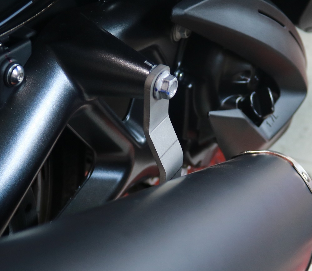 Exhaust compatible with Zontes M 310 2021-2024, Evo4 Road Inox, Full system exhaust, including removable db killer 