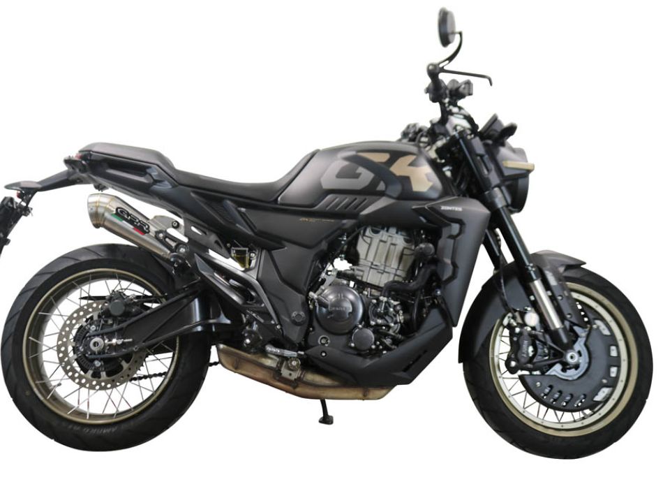 半額以下で買えるクーポン特集 Exhaust compatible Powercone 2022-2024, GK 350 Zontes with Braking