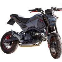 Exhaust compatible with Honda Grom 125 2013-2017, Deeptone Inox, Full system exhaust 